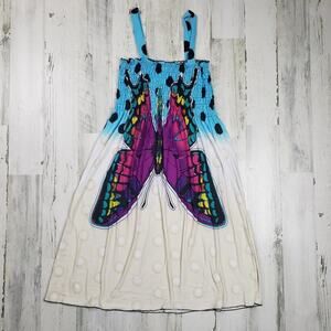 NWT Si Rou Smocked Butterfly Sundress Women’s Size Medium